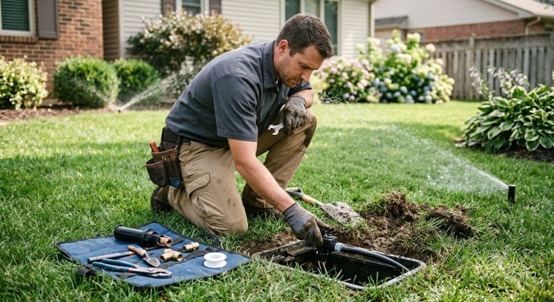 Garden Sprinkler Repair in Ventura County, CA