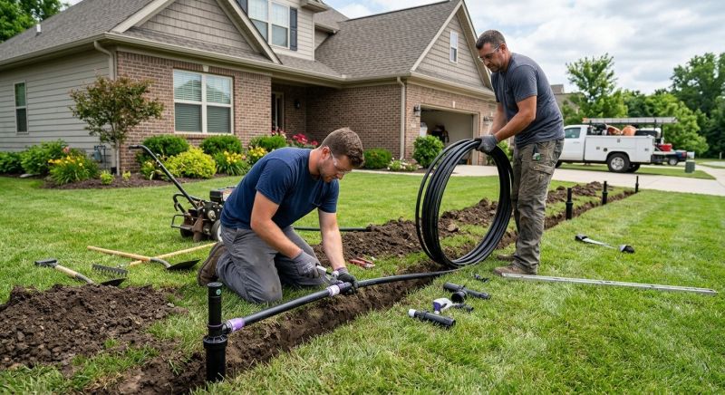 Grass Sprinkler Installation in Ventura County, CA