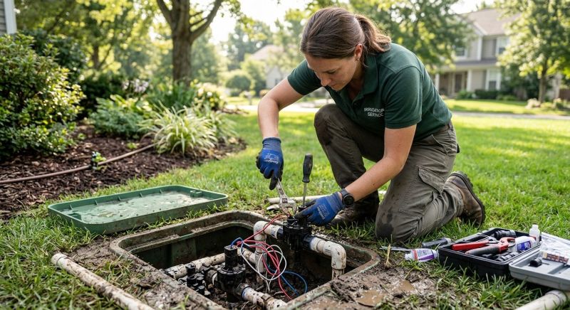 Grass Sprinkler Repair in Aiken, SC