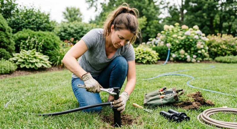 Lawn Sprinkler Replacement in Ventura County, CA