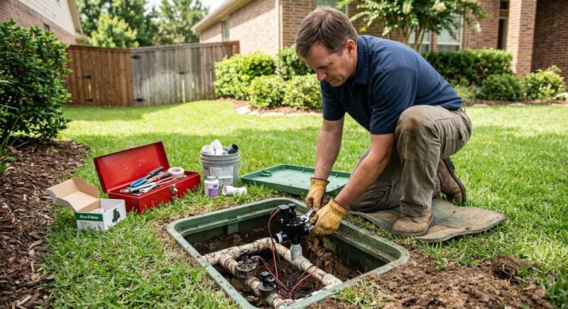 Sprinkler Valve Replacement in Aiken, SC