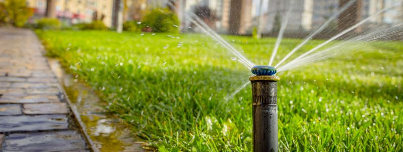 Malfunctioning sprinklers or broken pipes can cause dry spots, flooding, or soil erosion