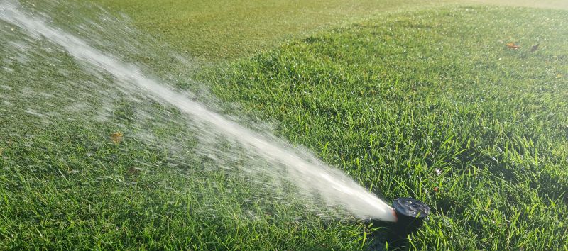 A faulty irrigation system can lead to water waste through leaks, uneven watering, or overwatering